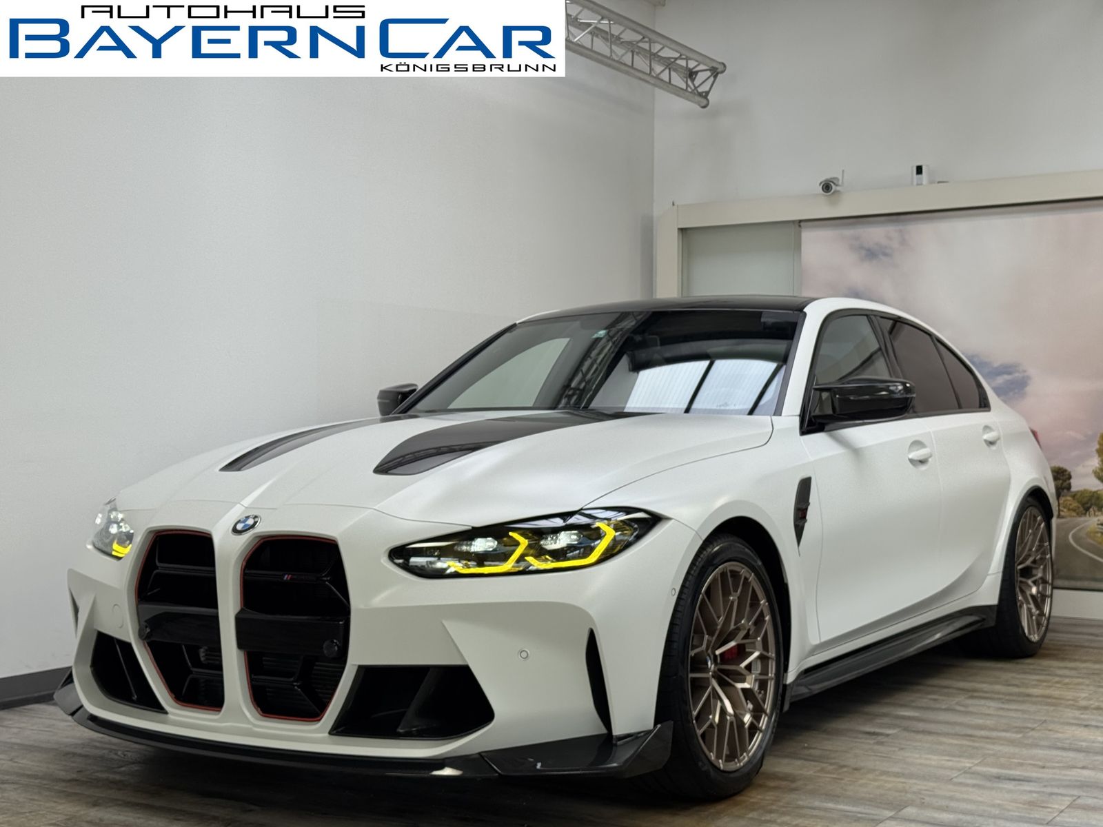 BMW M3 CS Carbon Keramik Drivers Laser Gelb CarbonEx