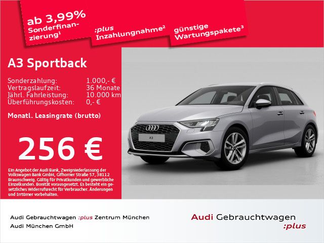 Audi A3 Sportback 30 TDI S tronic advanced Virtual/Si