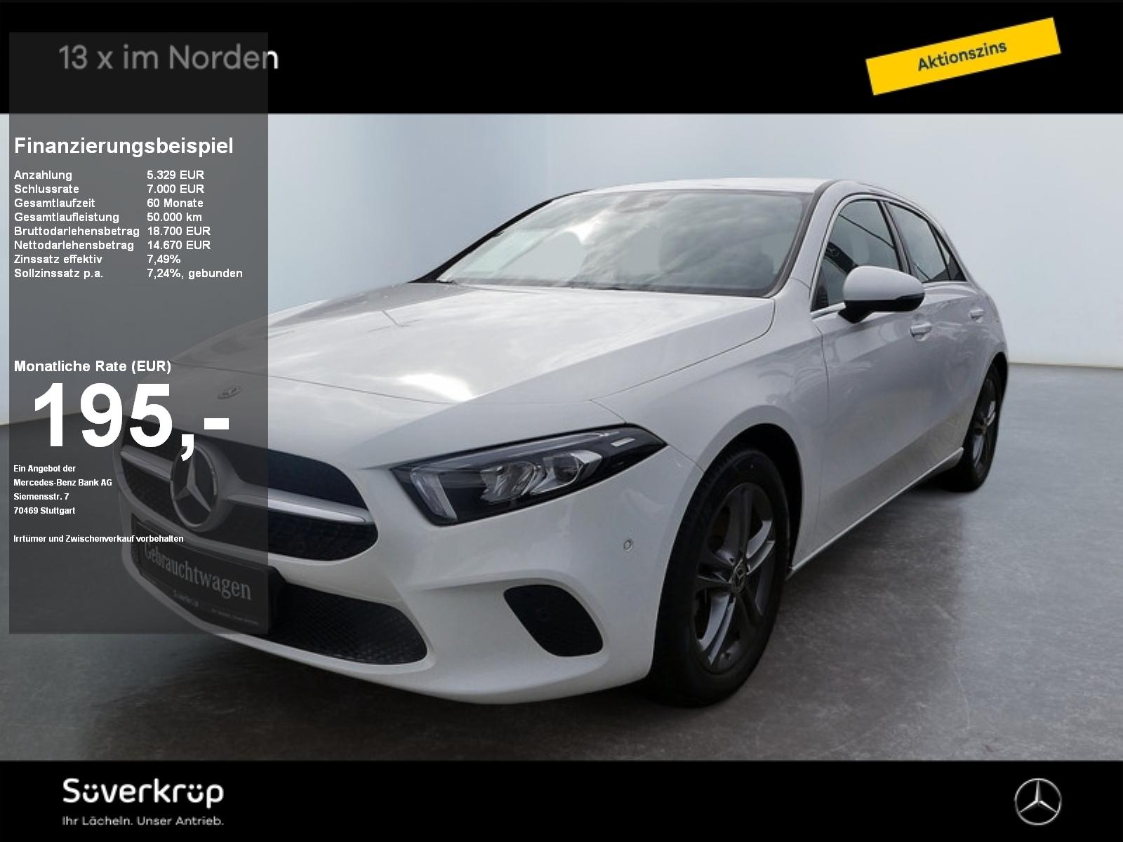Mercedes-Benz A 200 PREMIUM PROGRESSIVE SPUR PDC SHZ