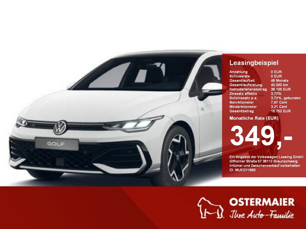 Golf VIII R-Line 1.5eTSI 150PS DSG IQ.LIGHT,ACC,