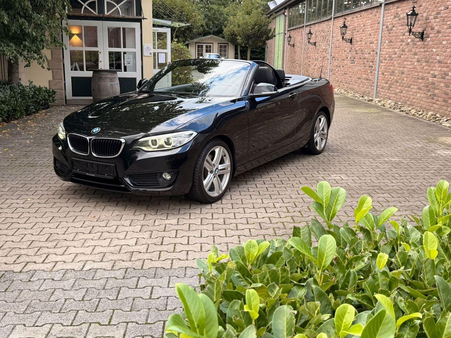 BMW 220 220 i Teilleder Bi  Xenon Navi 