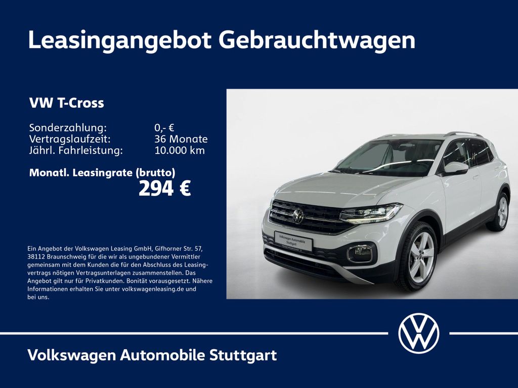 T-Cross Style 1.5 TSI DSG Navi LED ACC SHZ PDC