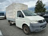 Volkswagen T5 Transporter 1.9TDI Pritsche Plane lang 2.Hand - gebrauchte VW T5 aus dem Jahr 2004