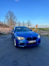 BMW 125d M Sport A M Sport - blaue BMW 125