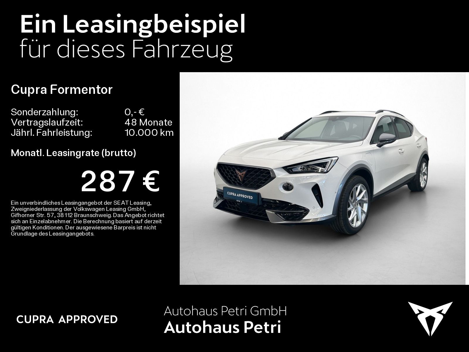 Cupra Formentor 1.4 TSI e-HYBRID*NAVI*AHK*SHZ*ACC*PDC* imagem 2
