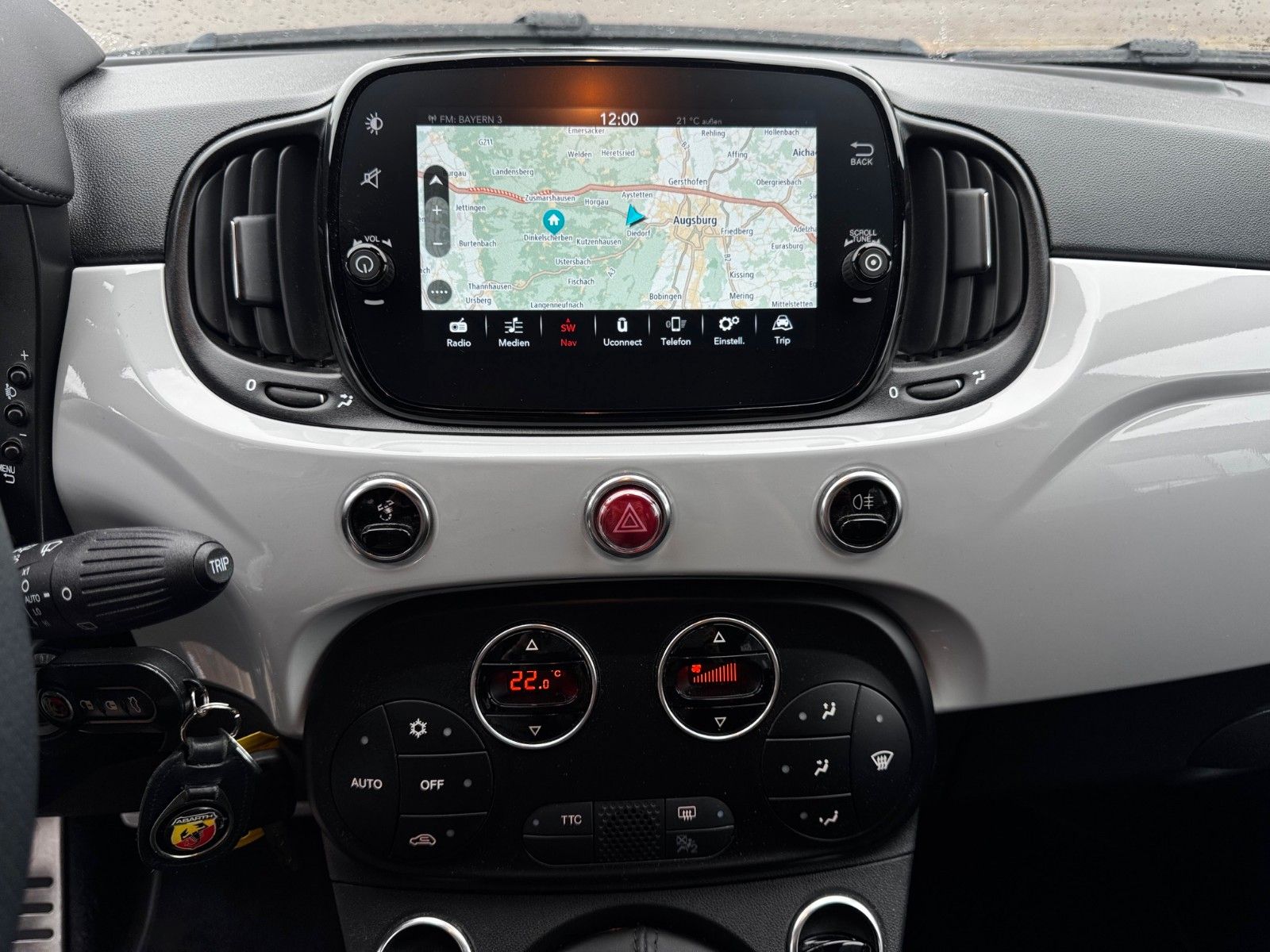 Fahrzeugabbildung Abarth 595 1.4 T-JET 145PS NAVI CAMPOVOLO GRAU