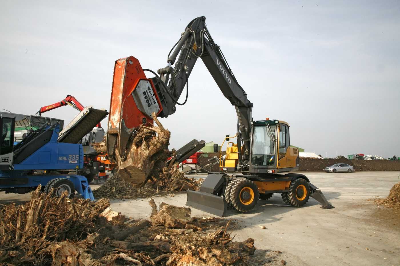 Fahrzeugabbildung Andere Westtech R900 R1300 Rodeschere Wurzelstock