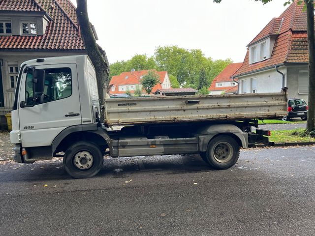 Mercedes-Benz ATEGO 816K  3 Seiten kipper Klima