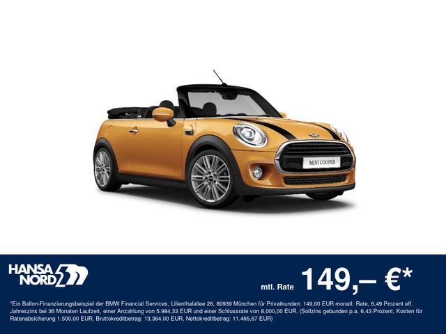 MINI Cooper Cabrio LED SPORTSITZ SHZ PDC KLIMA 17"