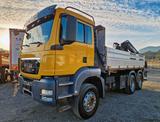 MAN TGS 33.360 6×4 kipper + kran - MAN 4x4