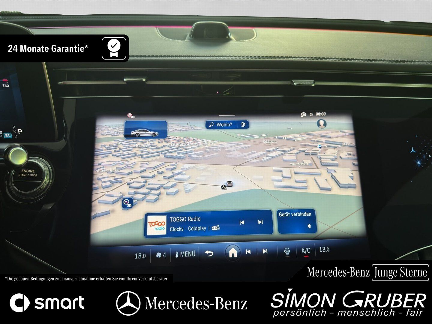 Fahrzeugabbildung Mercedes-Benz E 300 e AMG Night Pano Superscreen Leder AHK
