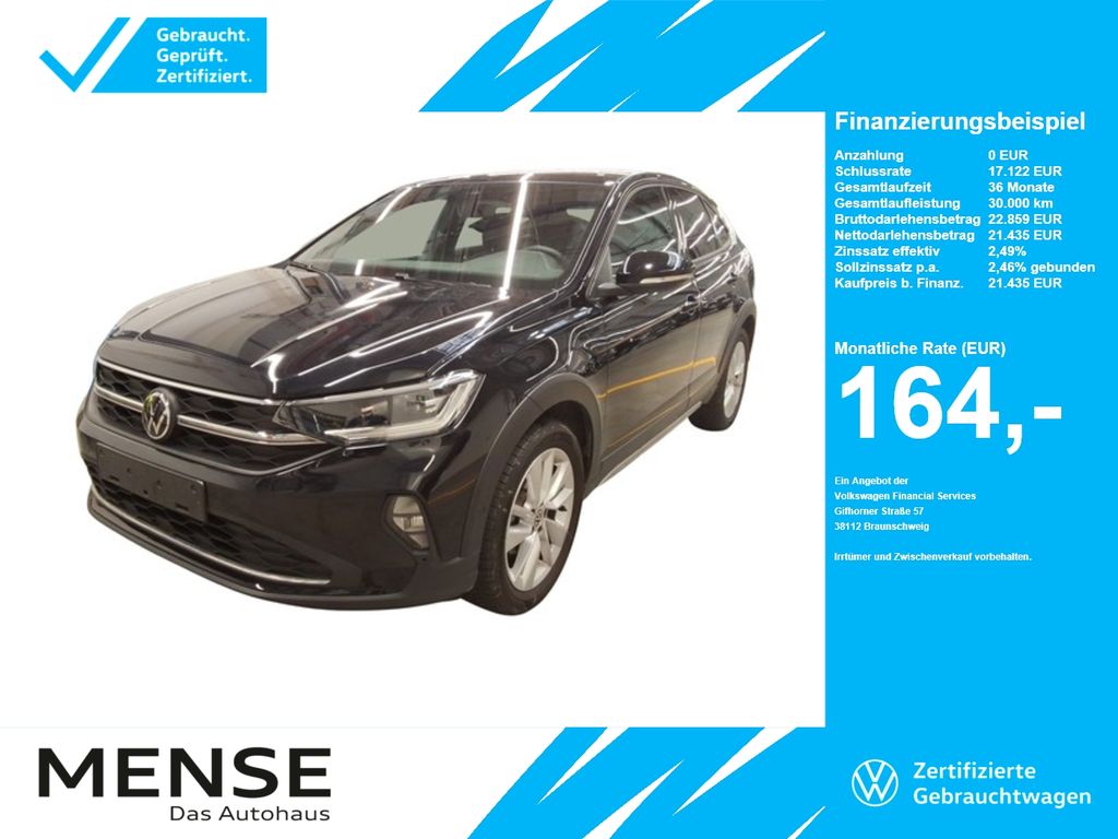 Volkswagen Taigo 1.0 TSI Life Goal IQ.Light Matrix CarPlay