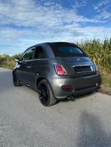 Fiat 500S Cabrio, orig. 33.799 km, 1.Hd., PDC, Klima - graue Fiat 500S