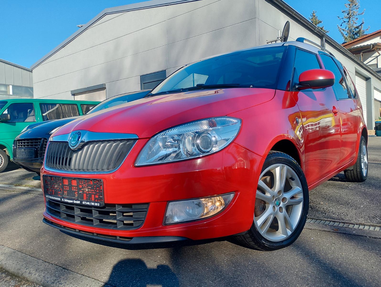 Skoda Roomster 1.2l TSI DSG.Pano-Kette Neu-Klimatronic