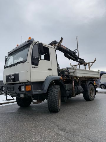 MAN 10.224 3 Sk Kran 4X4