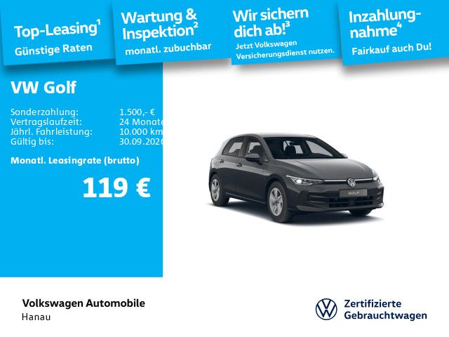 Volkswagen Golf 1.5 TSI LIFE KAMERA+MATRIX+HEAD-UP+SIDE ASS