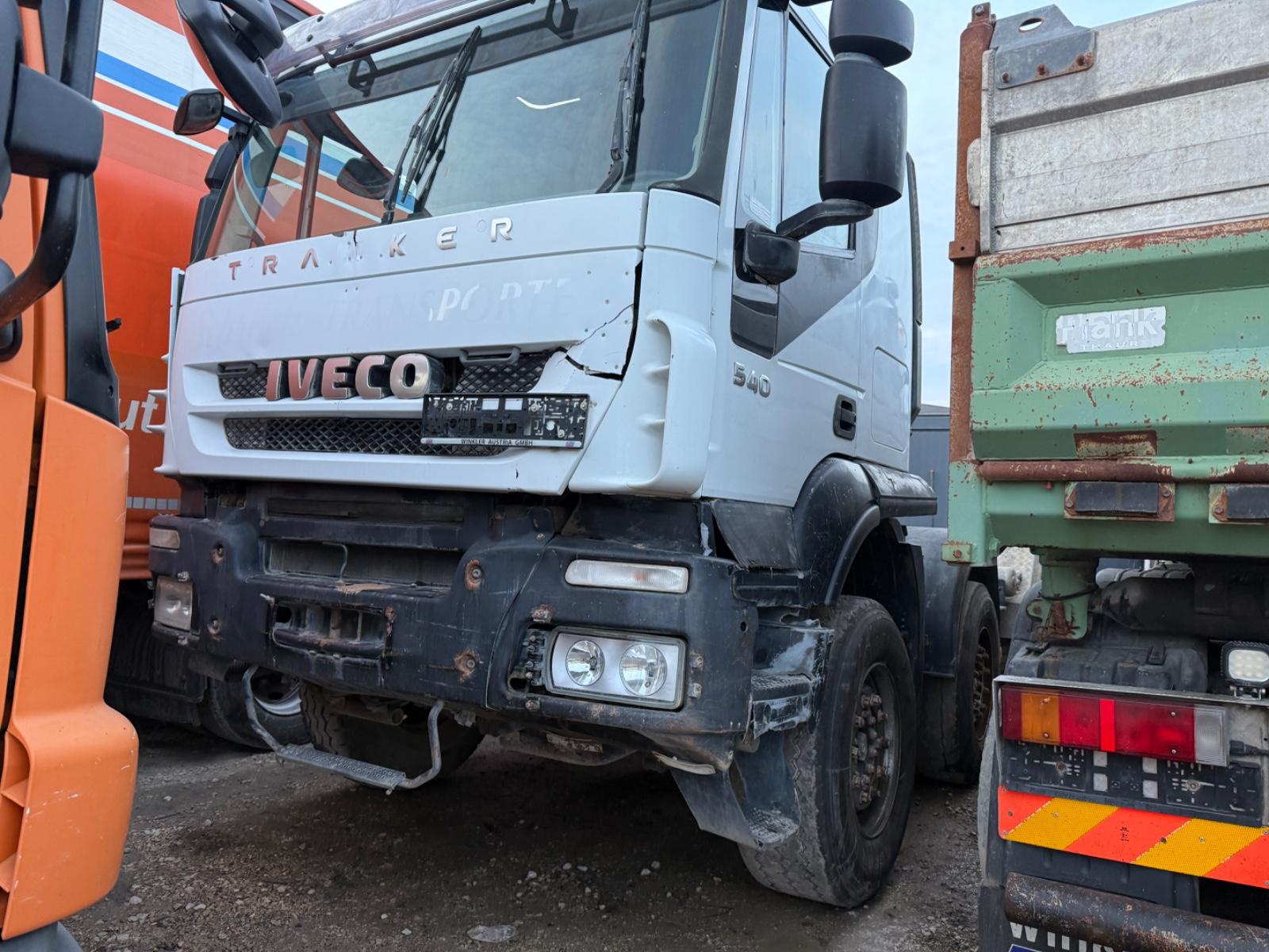Iveco AT410T45,Blatt-Blatt,8x4,Ex-Kipper