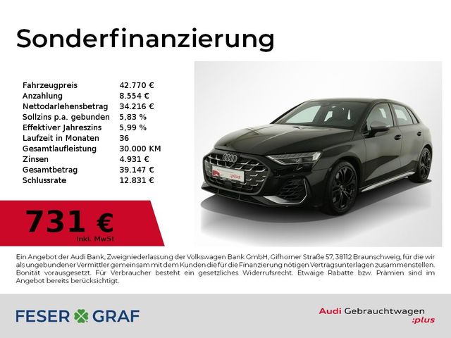 AUDI S3 Sportback 2.0 TFSI Matrix / ACC / Sitzheizung