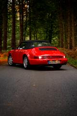 Porsche 964 Carrera 2 Cabrio indischrot - Porsche 964 Benzin Gebrauchtwagen