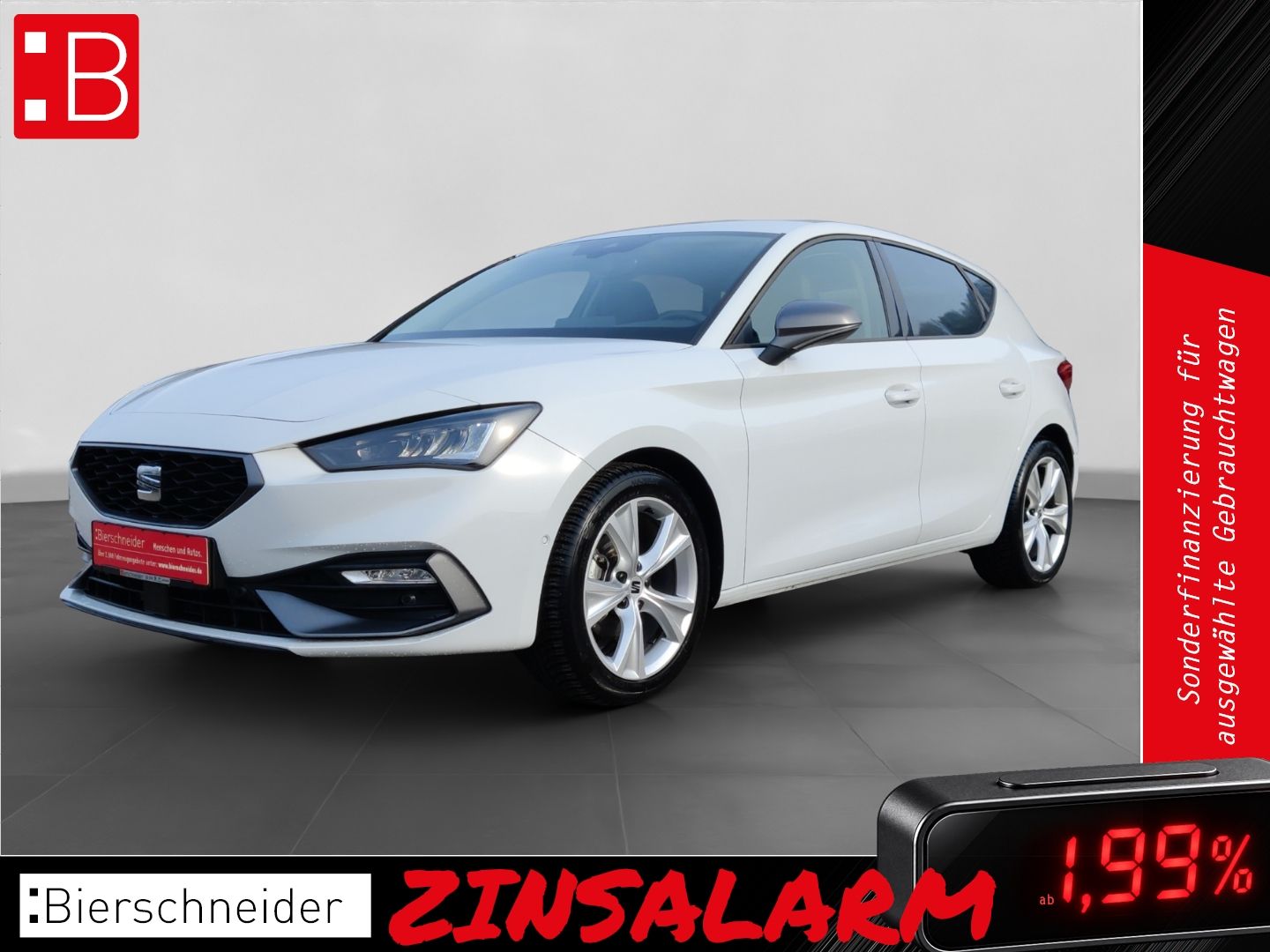 Seat Leon 1.5 TSI FR NAVI LED KAMERA FULL LINK ACC GR
