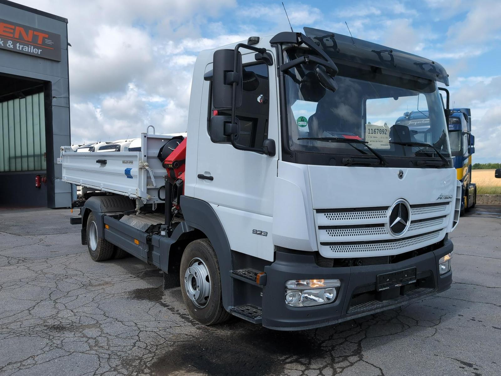 Mercedes-Benz Atego923K 4×2/Zurrösen/2xAHK/PK 5.501SLD5/Funk