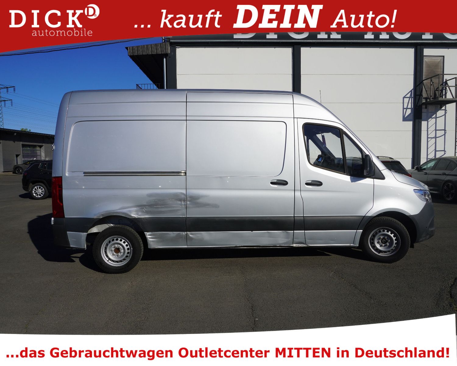 Fahrzeugabbildung Mercedes-Benz Sprinter 215d 9G FWD L2H2 >KLIMA+KAMERA+DAB+MFL