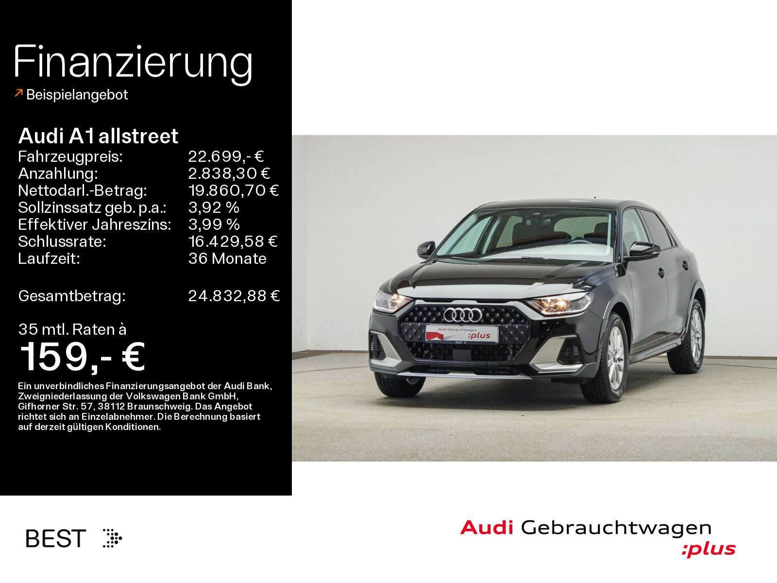 Audi A1 allstreet 30 TFSI*NAVI-PLUS*SHZ*KLIMA*VIRTUAL