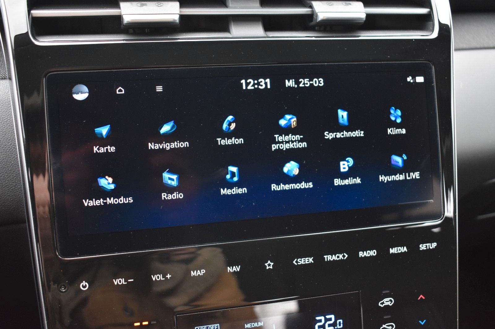 Fahrzeugabbildung Hyundai Tucson Select Mild-Hybrid 2WD Applecar Kamera