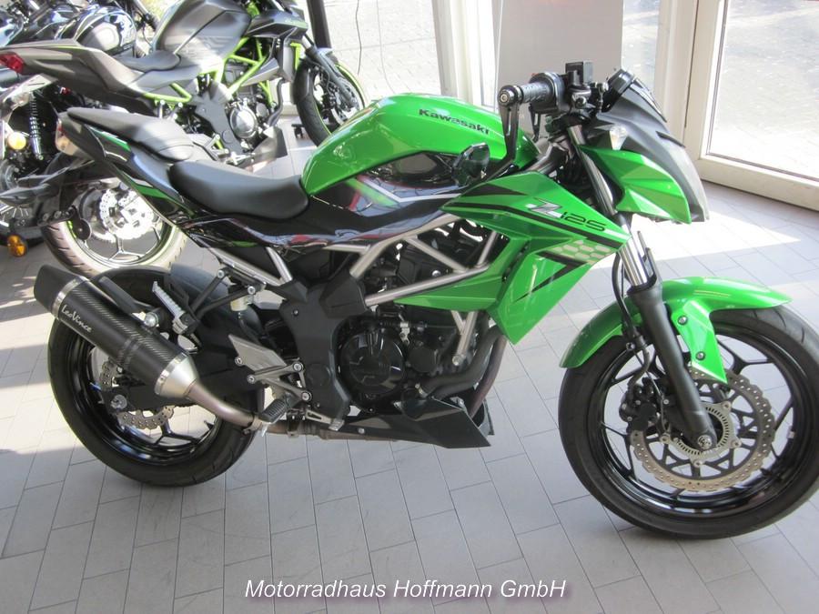 Kawasaki Z125 LeoVince Scheckheft gepflegt