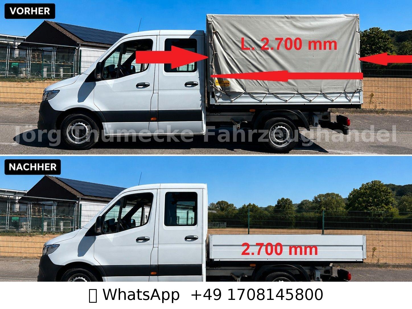 Mercedes-Benz Sprinter 217 Doka Ladefläche 2.700 mm , AHK