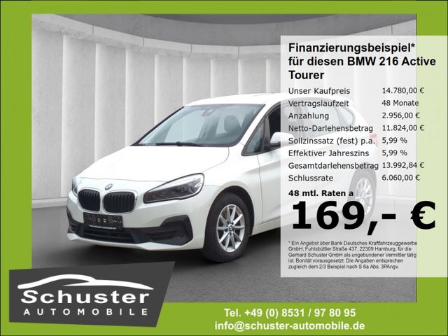 BMW 216 Active Tourer d*Steptro LED Navi SHZ PDCv+h