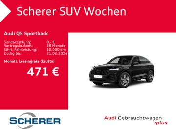 Audi Leasingangebot: Audi Q5 Sportback 45 TFSI quattro advanced S tronic M