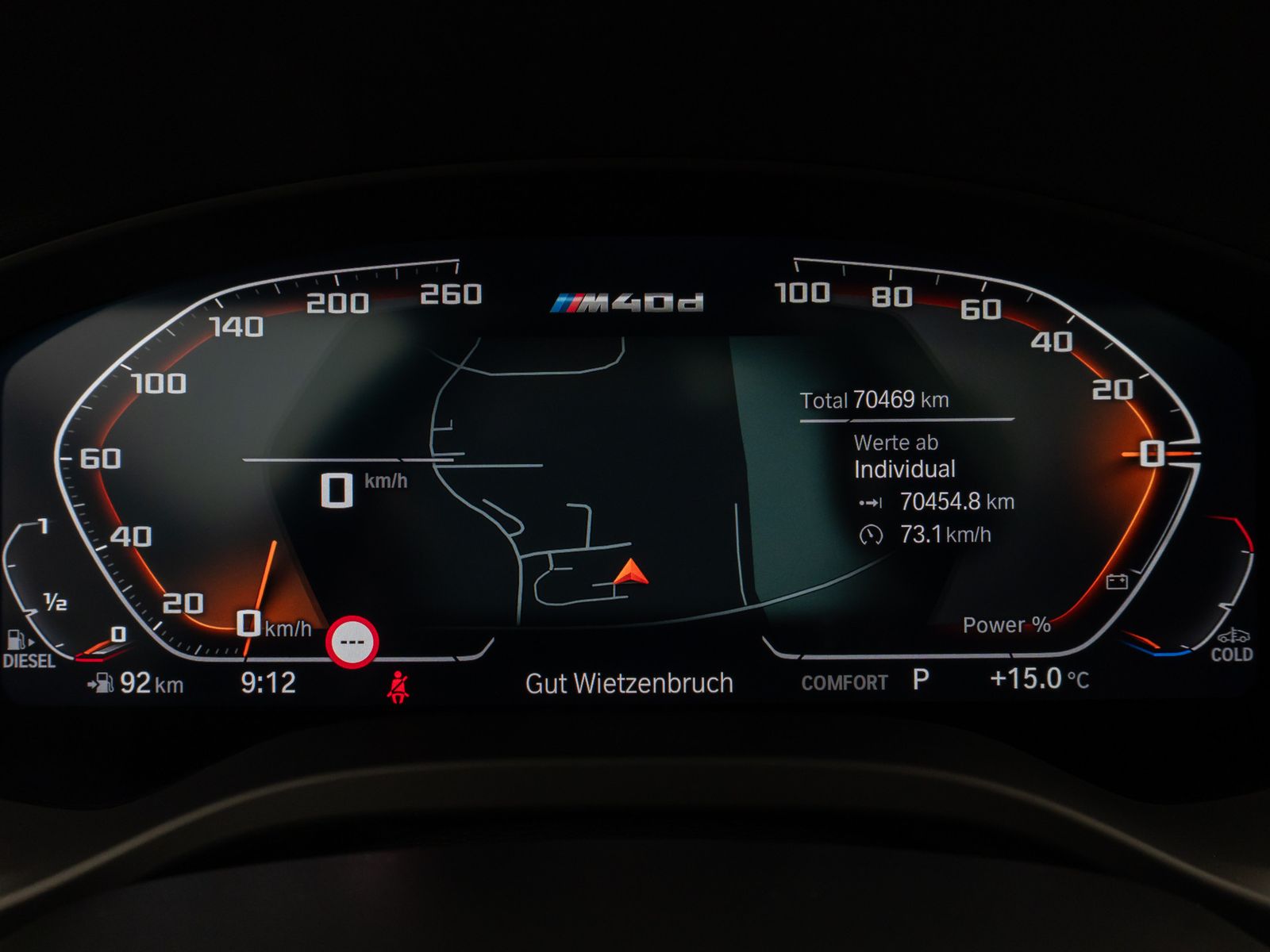 Fahrzeugabbildung BMW X3 M40d Kamera Laser Panorama HUD DAB HiFi AHK