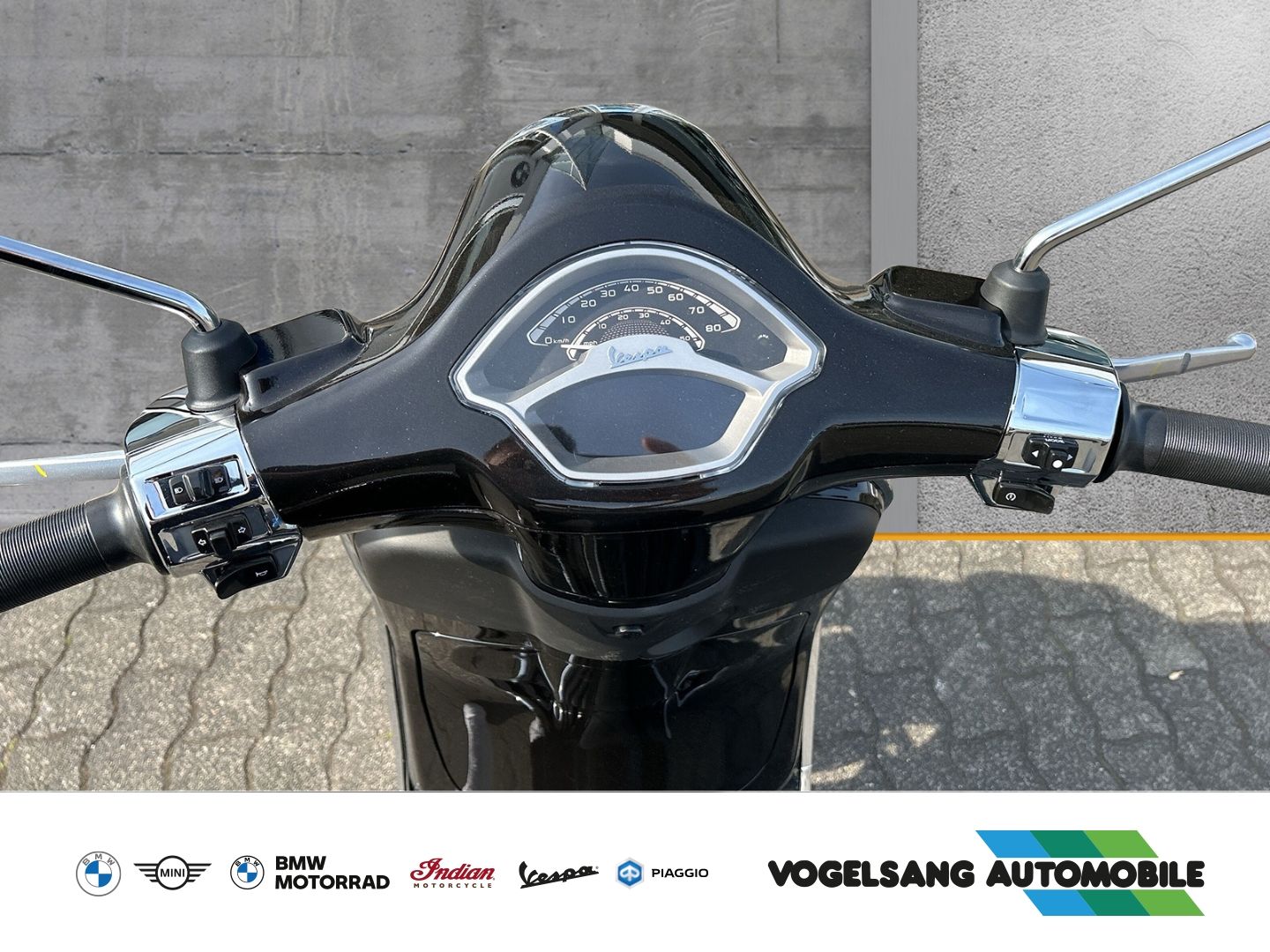 Fahrzeugabbildung Vespa Primavera 50 I-Get, Voll LED, LCD Display, Facel