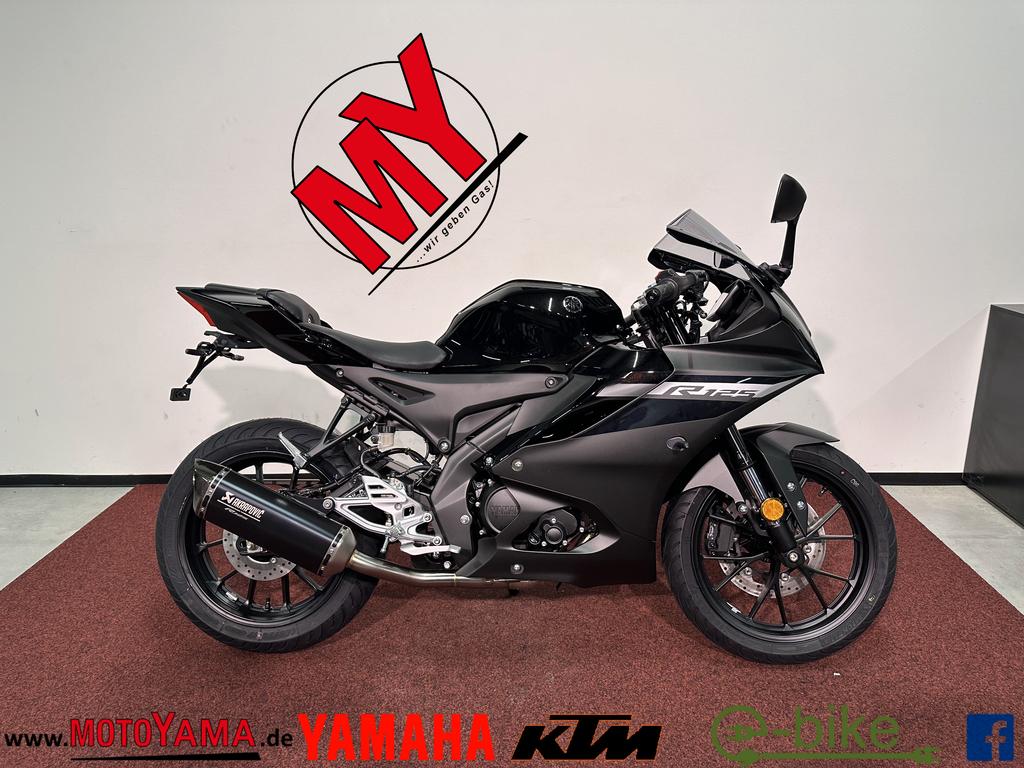Yamaha YZF-R125 MY EDITION 2026 Akra + Vollausstattung