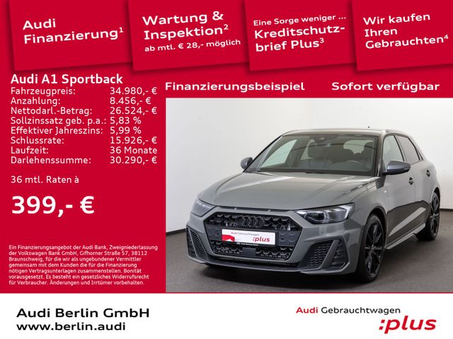 Audi A1 Sportback S line 40 TFSI S tr. SONOS RFK NAVI