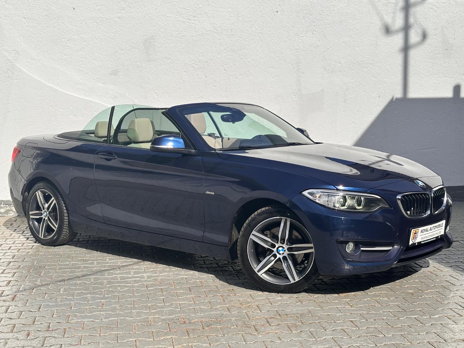 BMW 220d Cabrio Sport-Line/Kamera/Leder/Key-Less/LED