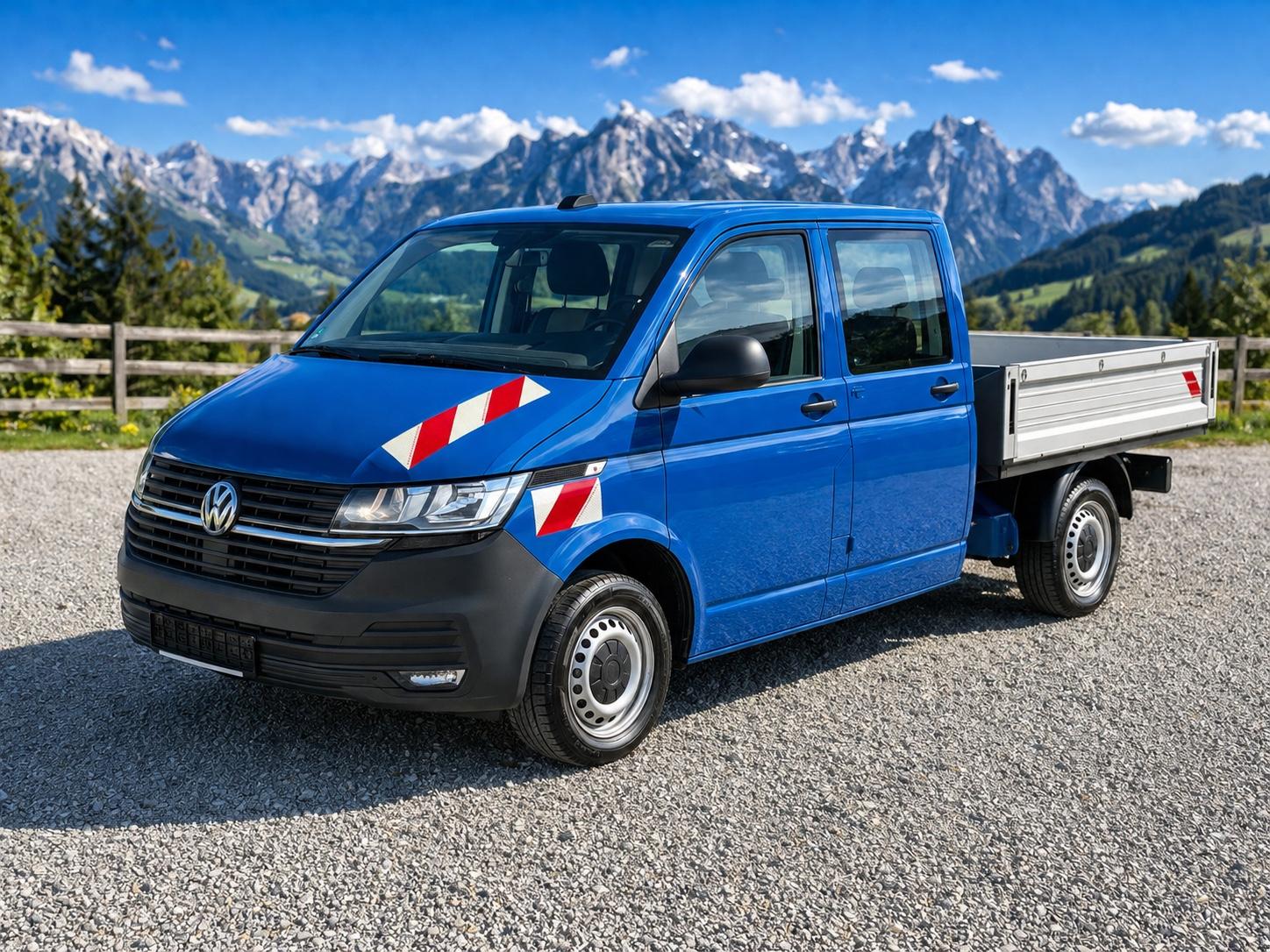 Volkswagen T6.1 Transporter Pritsche DoKa 6 Sitzer 150PS