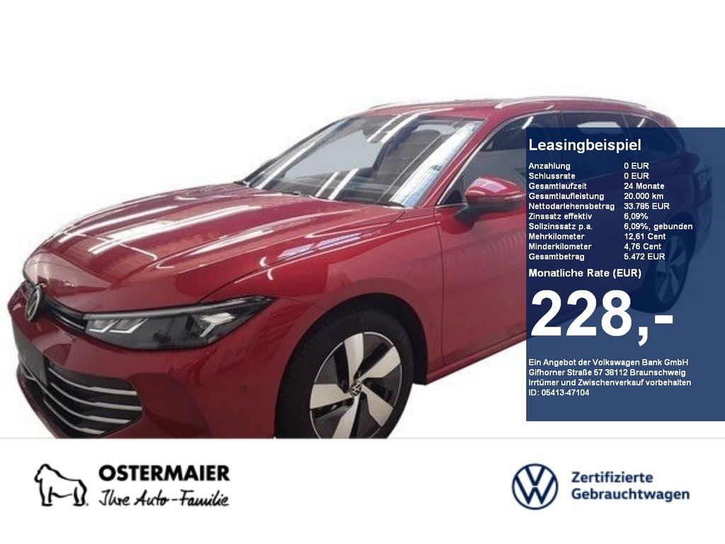 Volkswagen Passat Variant BUSINESS 2.0TDI 150PS DSG ACC.5J-