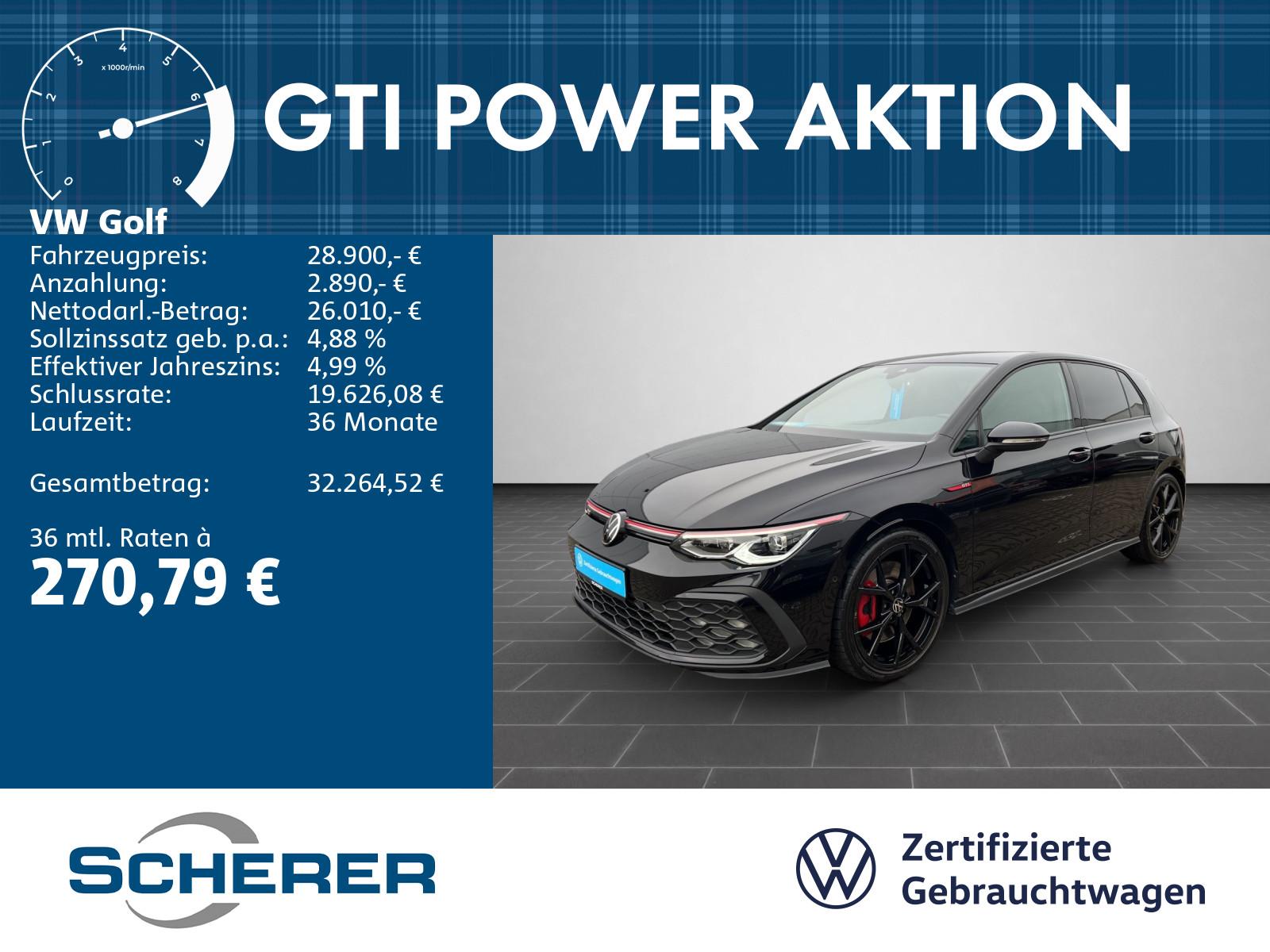 Volkswagen Golf VIII 2.0 TSI GTI DSG NAVI/IQ.Light/ACC/Sitz
