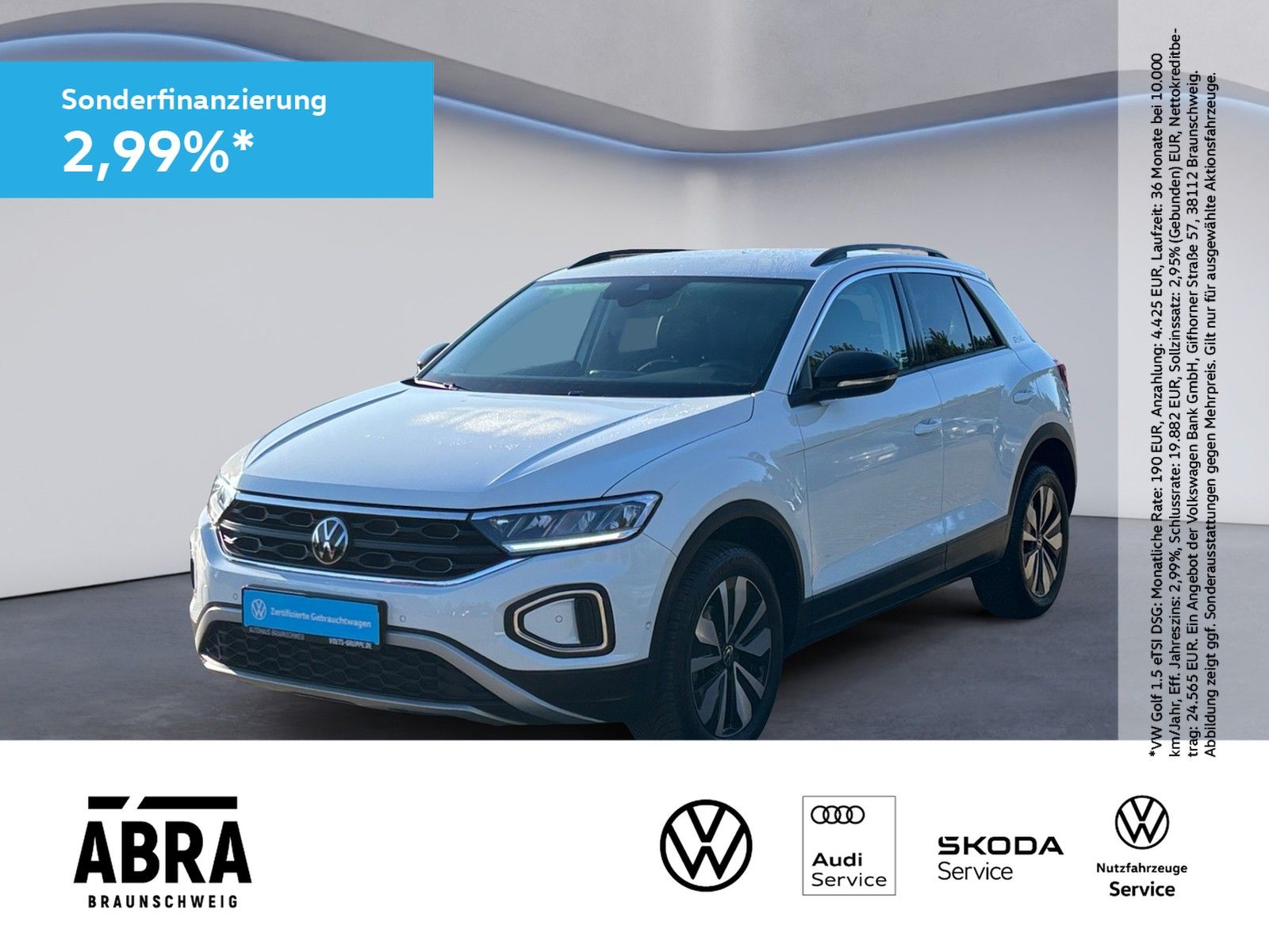 Volkswagen T-Roc 1.0 TSI Goal LED+LANE+ACC+PDC+SIDE+APP