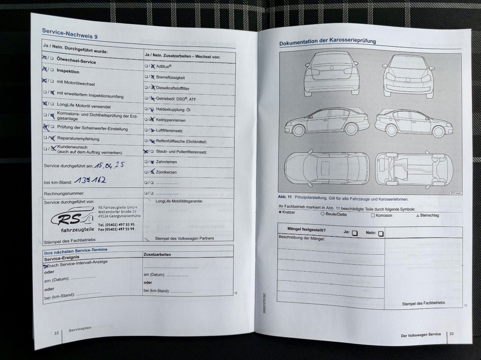 Fahrzeugabbildung Volkswagen Golf VII 2.0TDI Lim. LOUNGE Navi Klima PDC SPORT