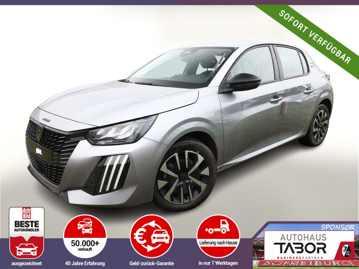 Peugeot 208 Style SHZ LED PDC CarP/AndroidA UVP-36%*