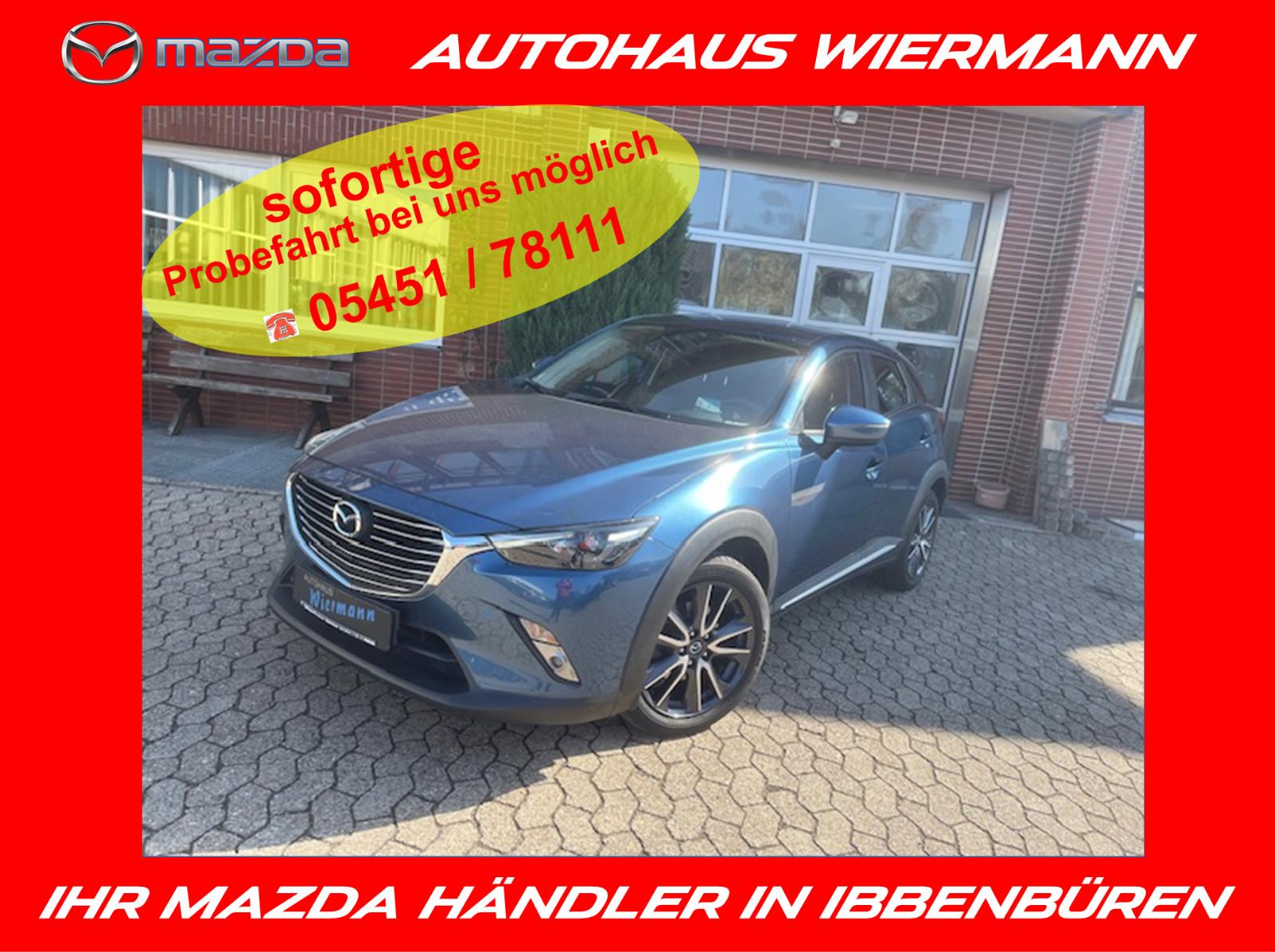 Mazda CX-3 Sports-Line Automatik *18" Alu +LED + Navi*