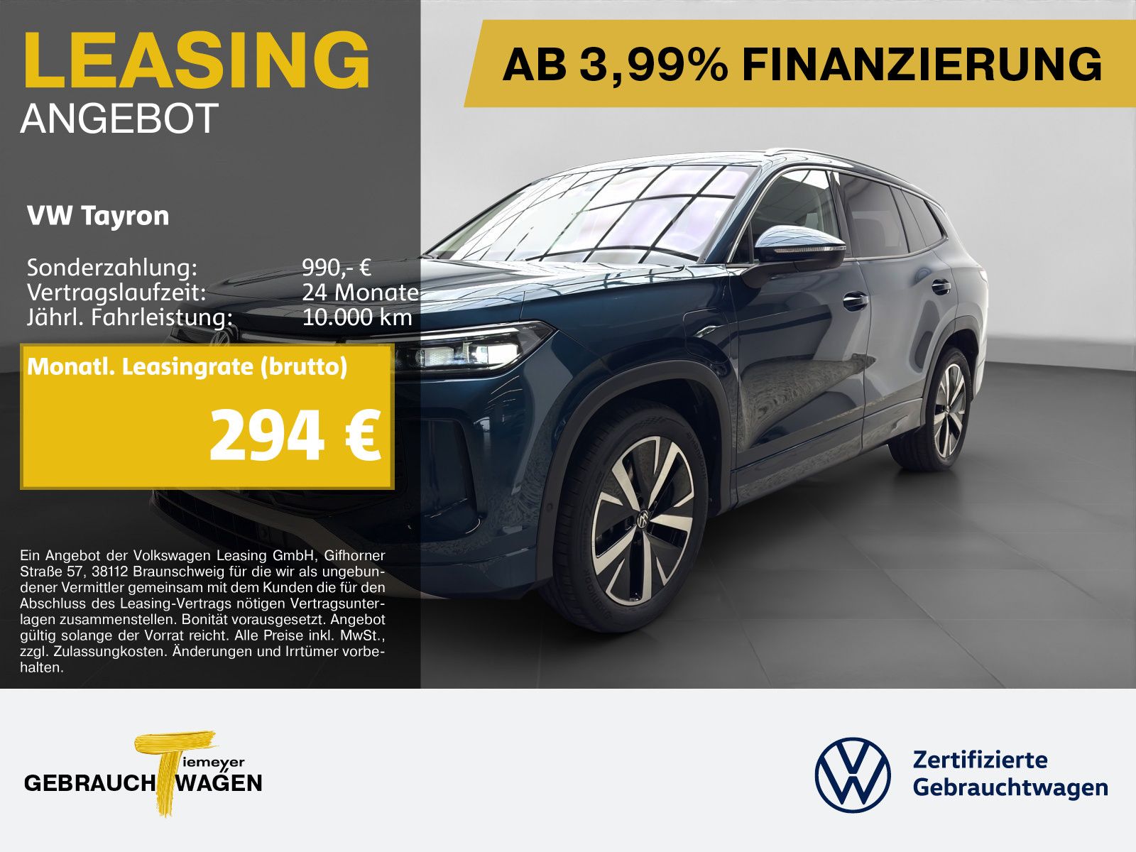 Volkswagen Tayron 1.5 TSI eHybrid LIFE LM19 MATRIX ASSIST H foto 1