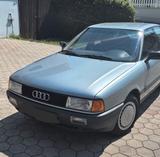 Audi 80 1,8S Originalzustand H-Kennzeichen - Audi 80 mit Benzin-Antrieb: Limousine, mit Klimaanlage