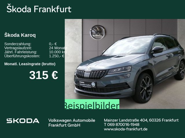 Skoda Karoq Sportline 1,5 TSI DSG Navi LED Sportpaket