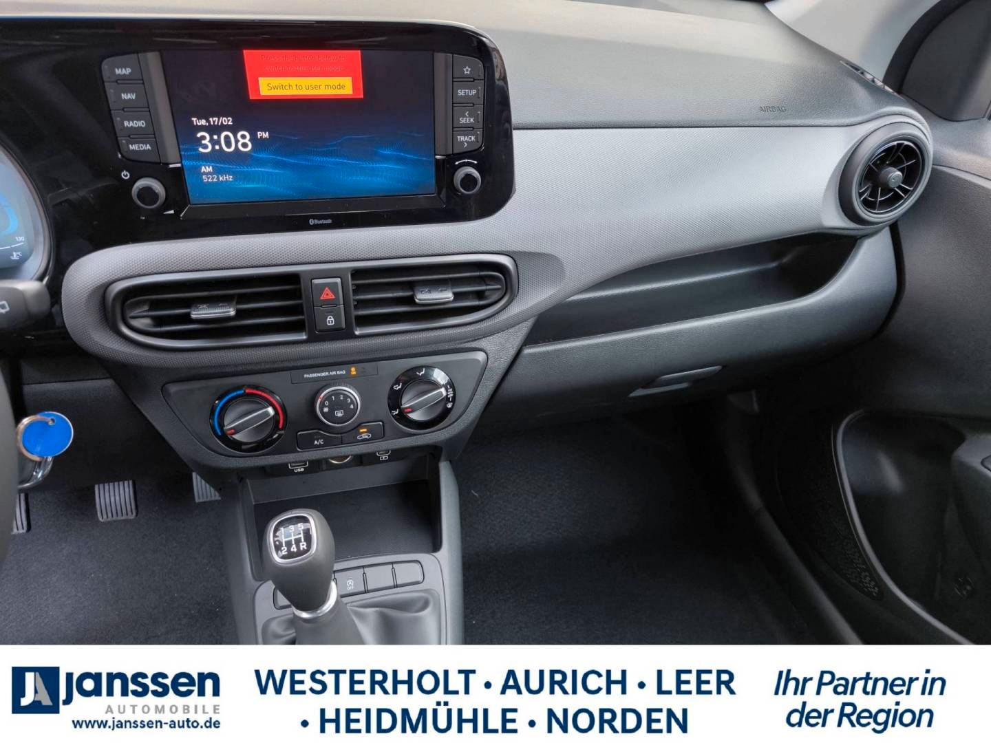 Fahrzeugabbildung Hyundai i10 Jubile FINAL Edition/Navi/Klima/Rückfahrkame