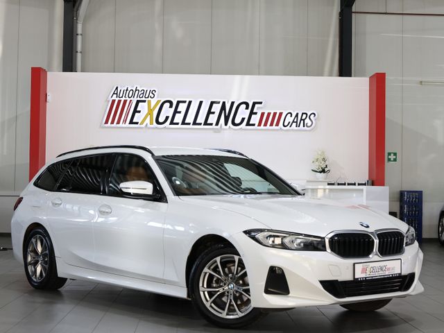BMW 318d Touring SPORT WHITE &amp; BROWN / CURCED, LED