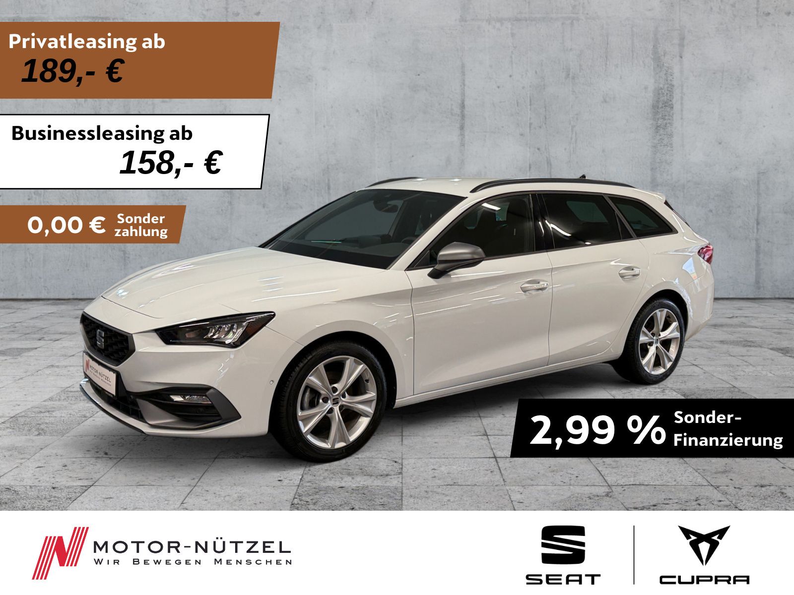 Seat Leon ST 1.5 eTSI DSG FR-LINE LED+NAV+ACC+SHZ+RFK